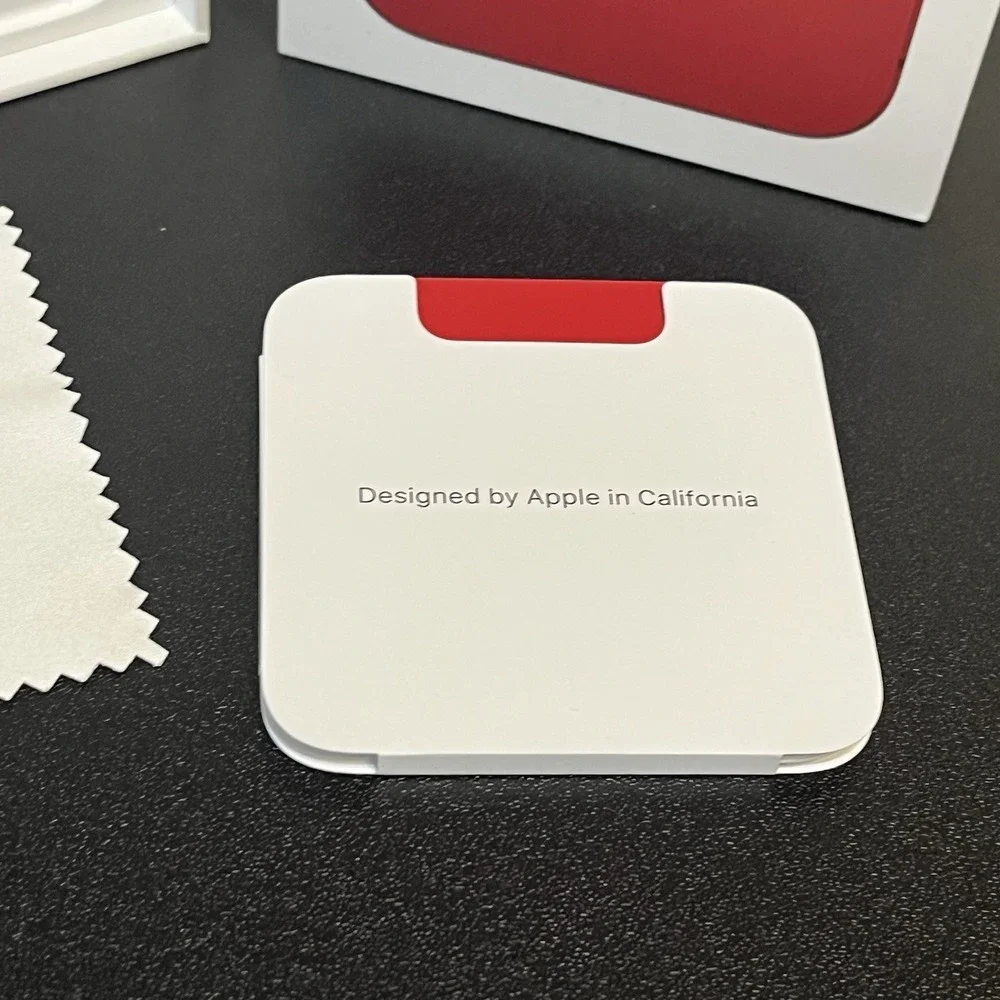 Apple iPhone 13 RED Edition 256 gb 2021 Original Packaging BOX ONLY